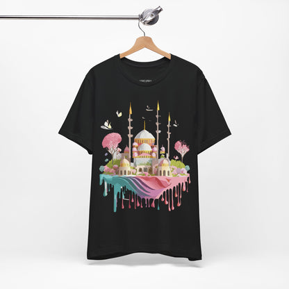 Natural Cotton Tee Shirt - Istanbul, Turkey Printify