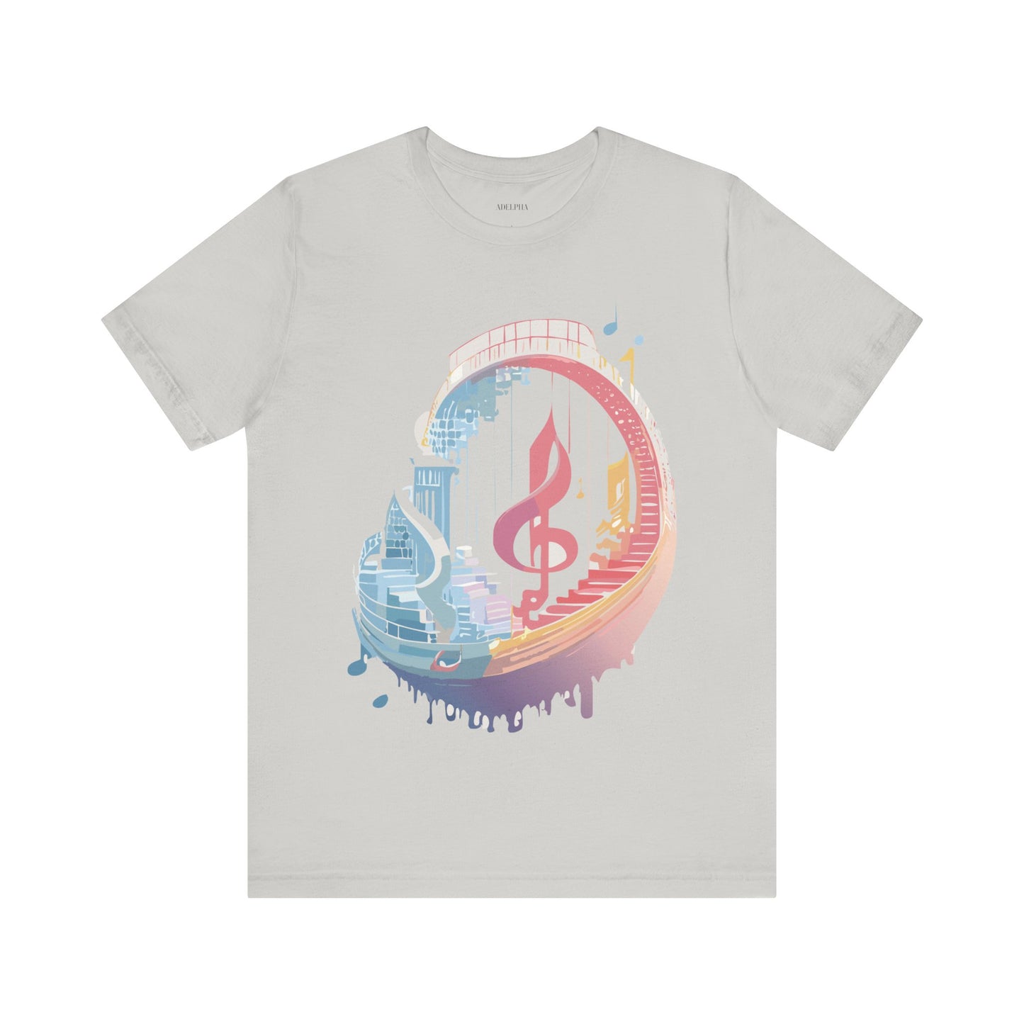 T-shirt en coton naturel - Collection Musique