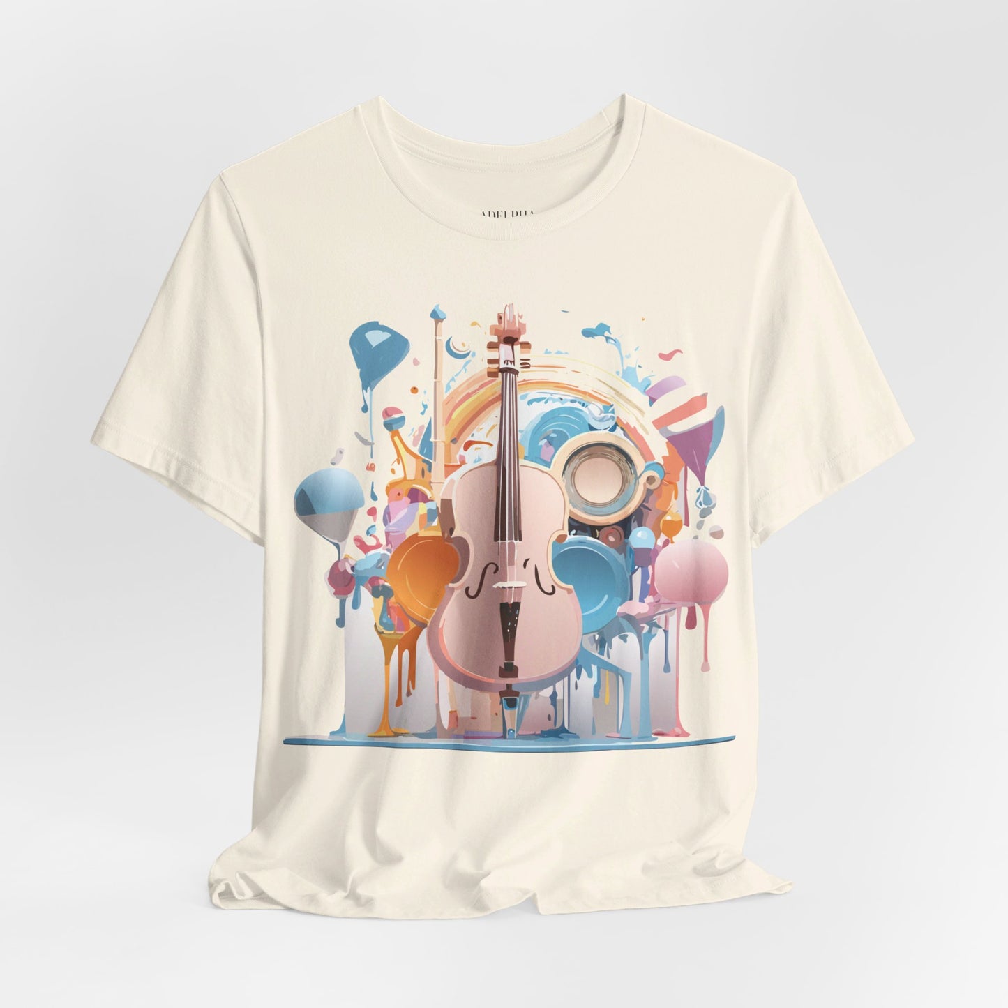 Natural Cotton Tee Shirt - Music collection