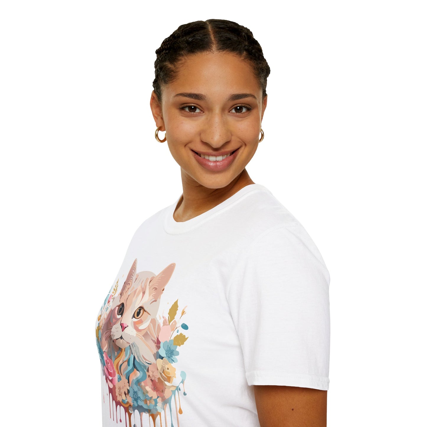 Cat Shirt, Shirt with Cat, Cats Tee, Kitten Tee