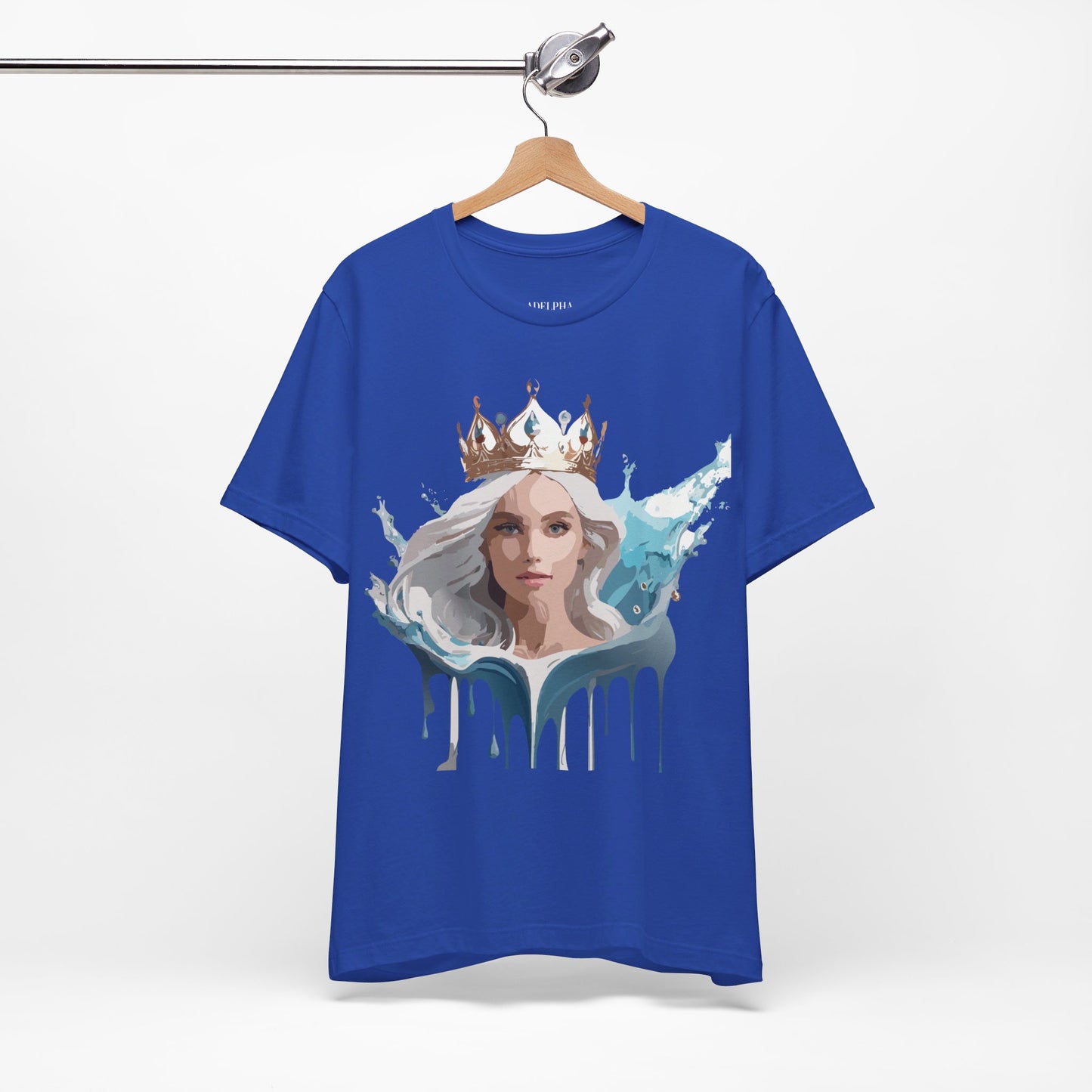 T-Shirt aus natürlicher Baumwolle – Queen Collection