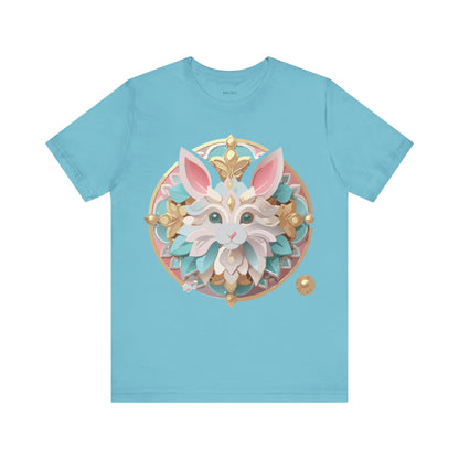 Natural Cotton Tee Shirt - Medallion Collection Printify