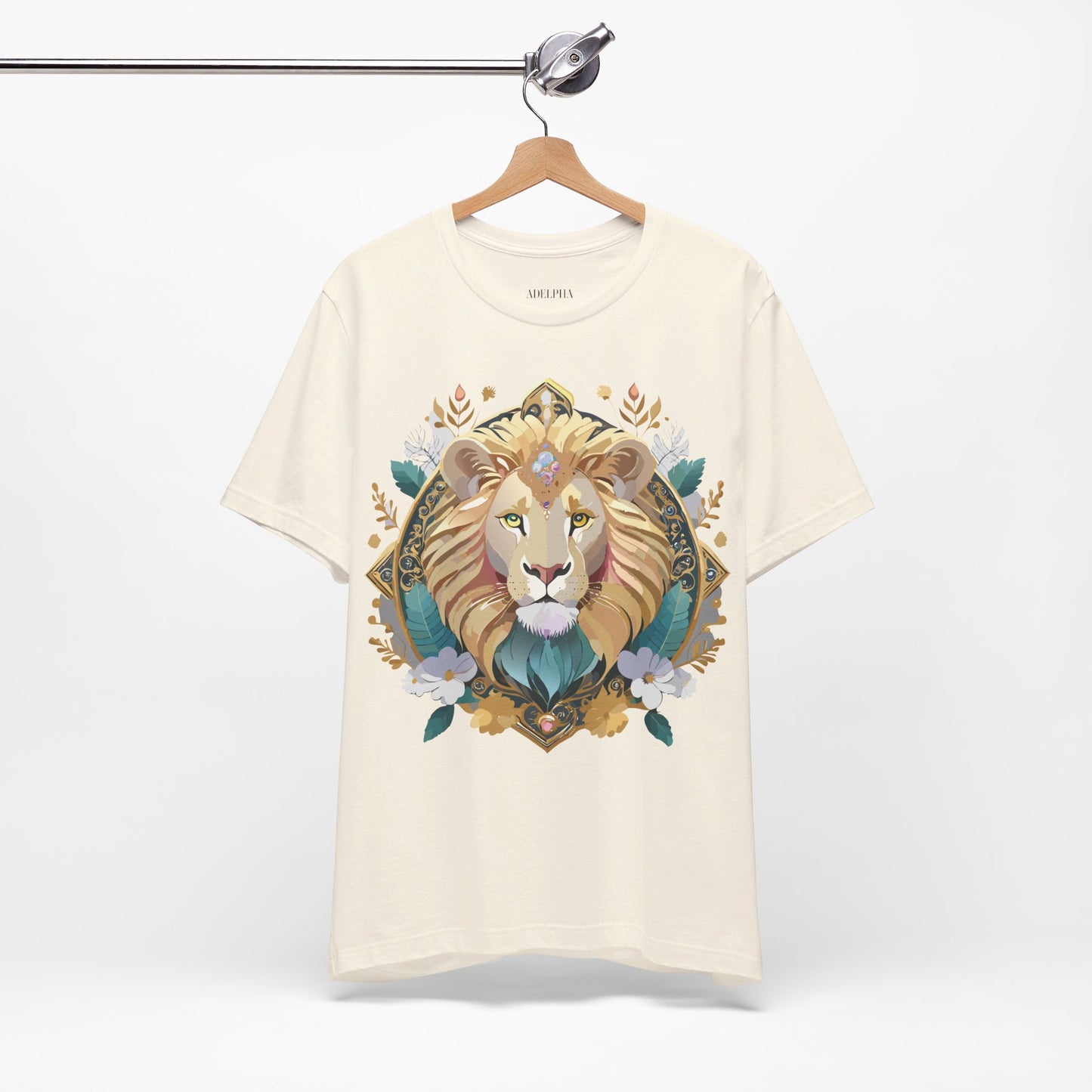 T-Shirt aus natürlicher Baumwolle – Medallion-Kollektion