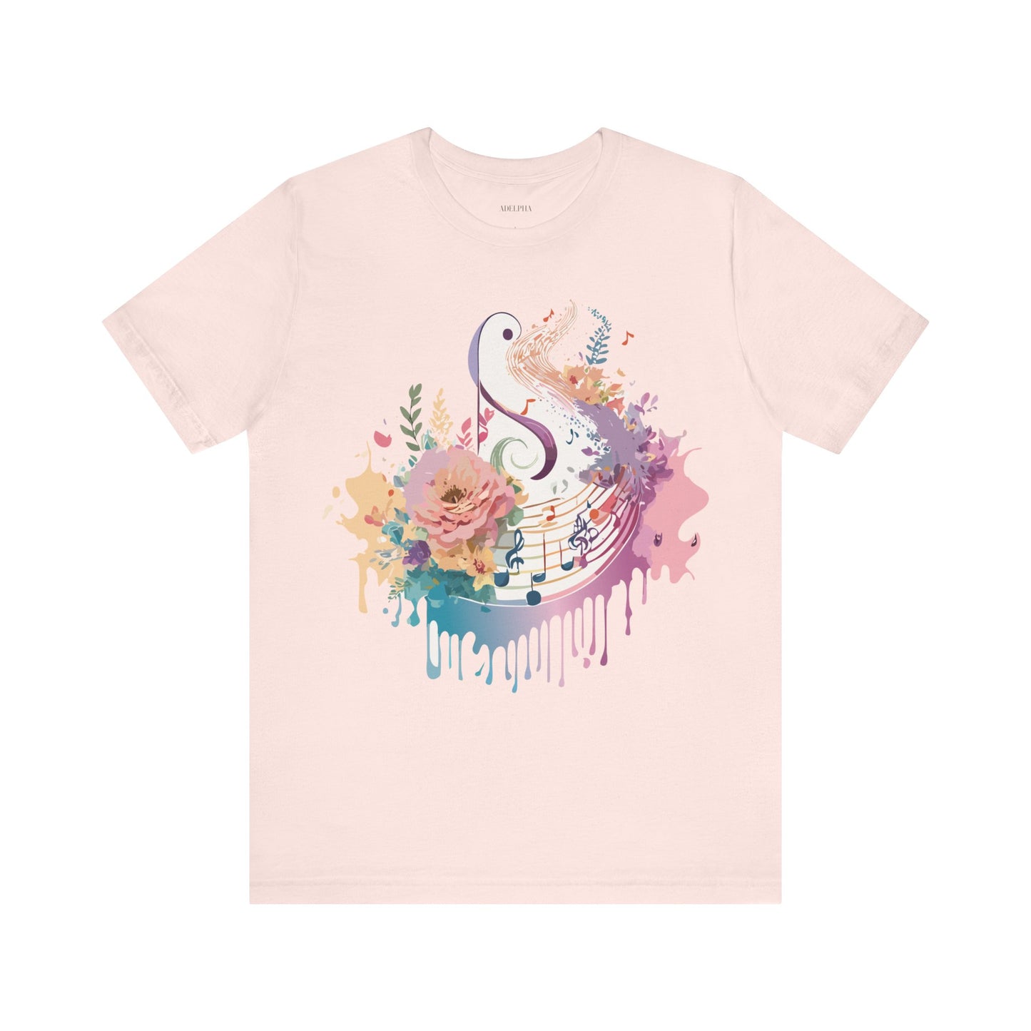 T-shirt en coton naturel - Collection Musique