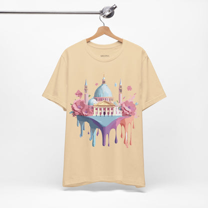 Natural Cotton Tee Shirt - Beautiful Places Collection - Venice Printify