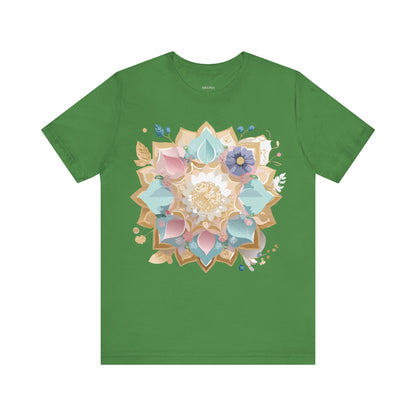 Natural Cotton Tee Shirt - Medallion Collection Printify