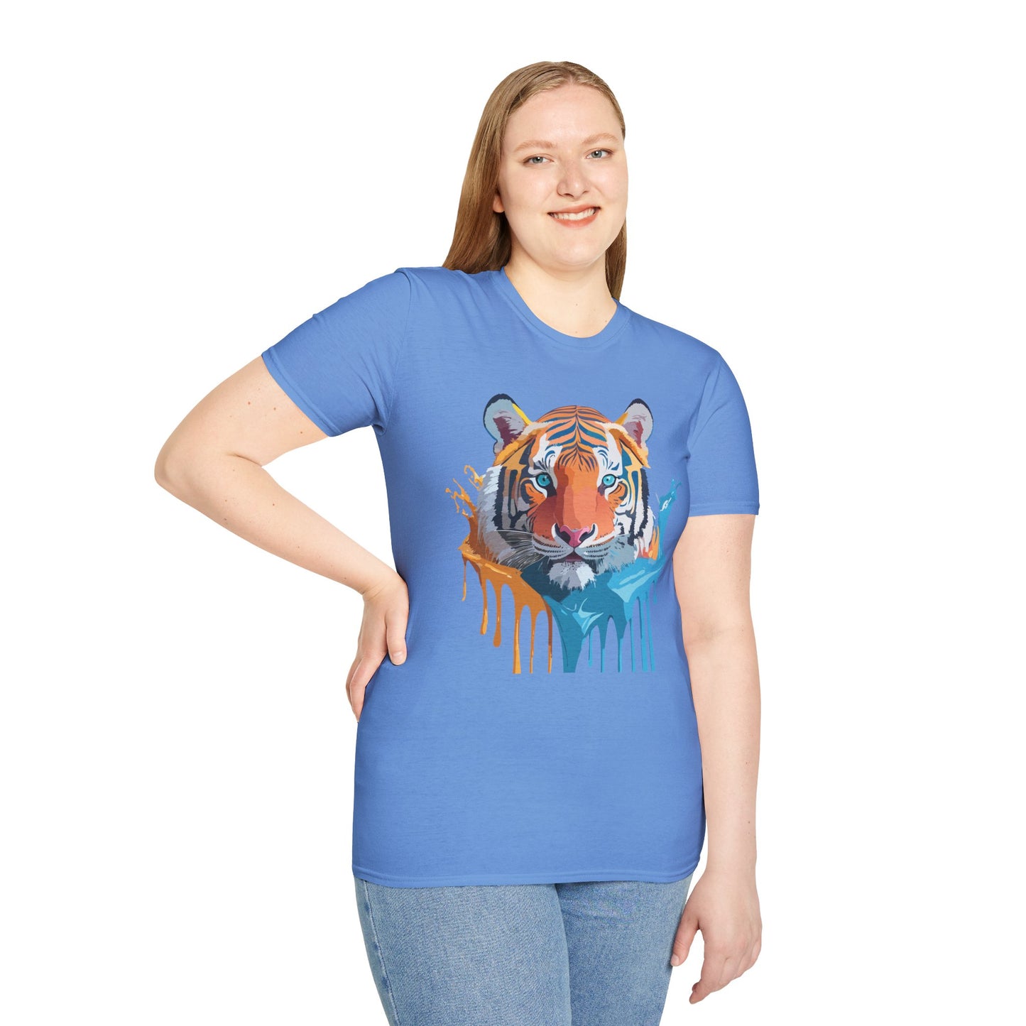 Tiger Shirt, Shirt with Tiger, Animal Tee, Shirt with Animals