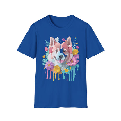 Dog Shirt Unisex Tee Softstyle Cotton Comfort for Animal Lovers