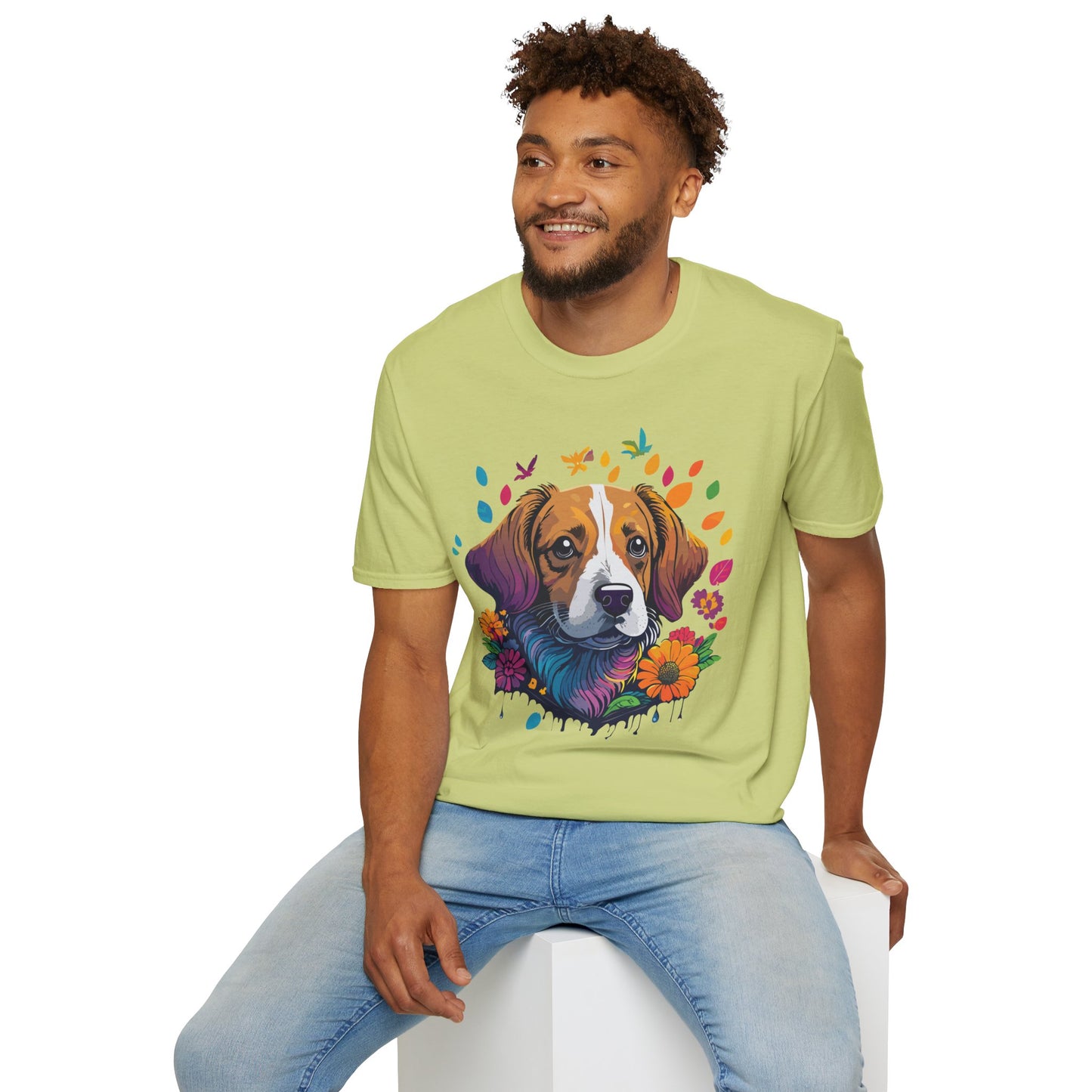 Dog Shirt, Shirt with Dog, Animal Tee, Shirt with Animals