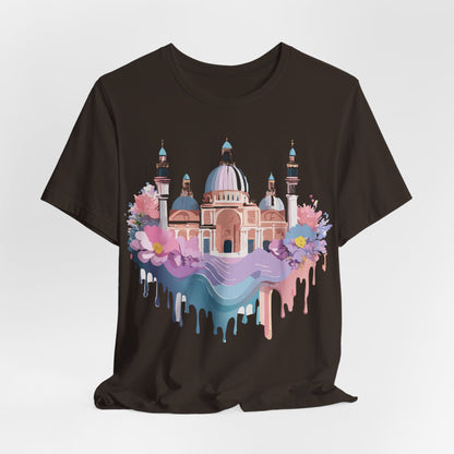 Natural Cotton Tee Shirt - Beautiful Places Collection - Venice Printify