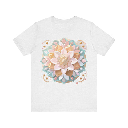 Natural Cotton Tee Shirt - Medallion Collection Printify