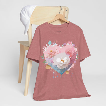 Natural Cotton Tee Shirt - Love story Collection Printify