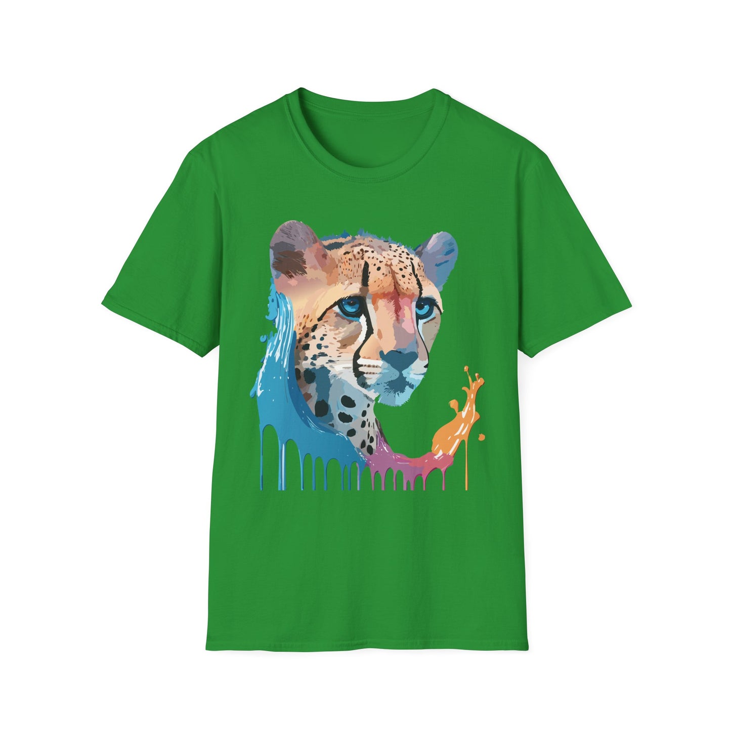 Cheetah Shirt, Shirt with Cheetah, Cheetah Tee, Shirt with Animals