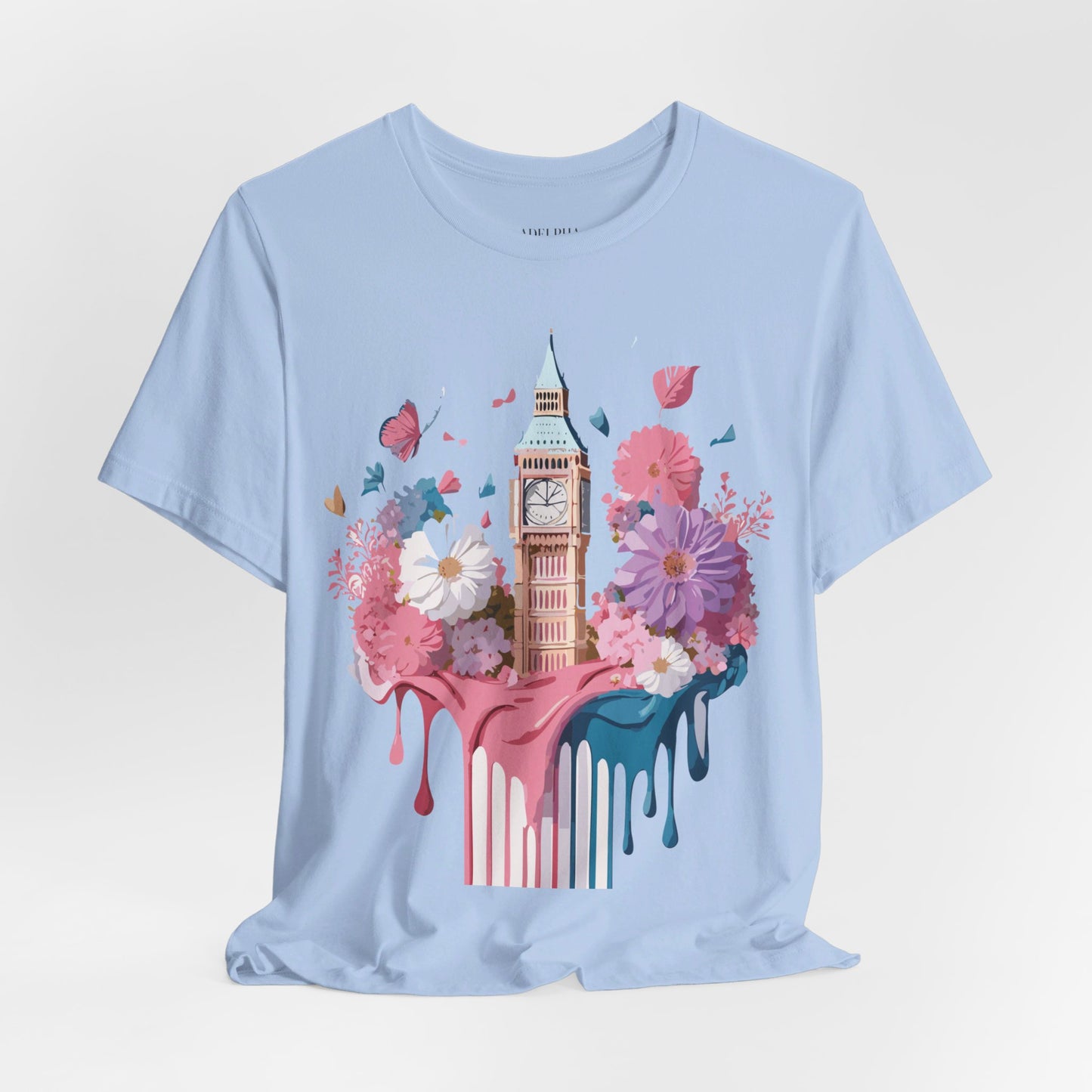 Natural Cotton Tee Shirt - Beautiful Places Collection - London