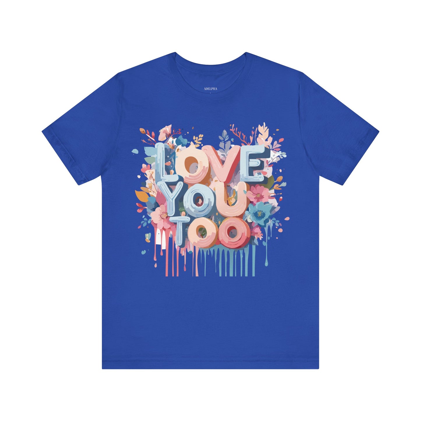 T-Shirt aus natürlicher Baumwolle – Love Story Collection