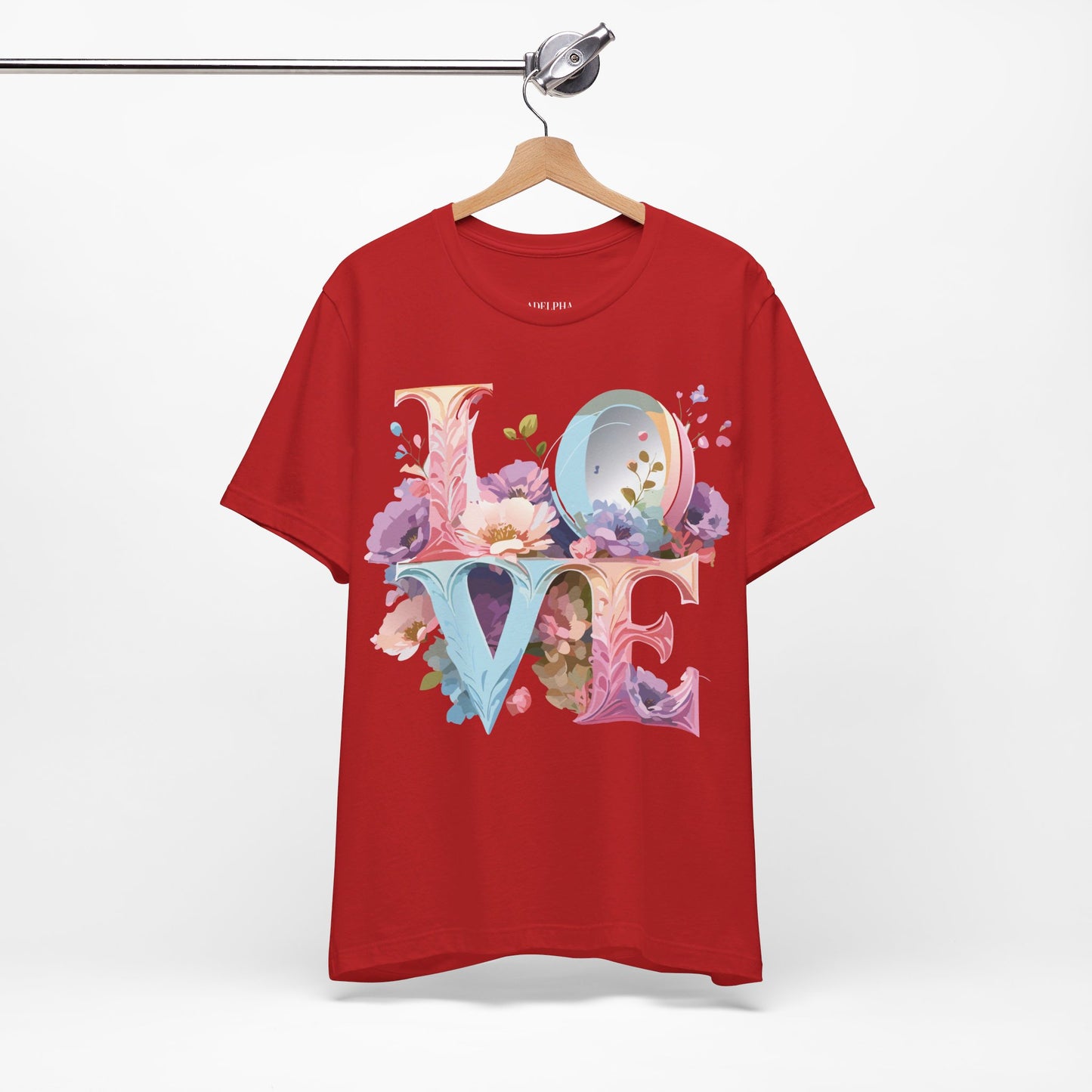 T-Shirt aus natürlicher Baumwolle – Love Story Collection