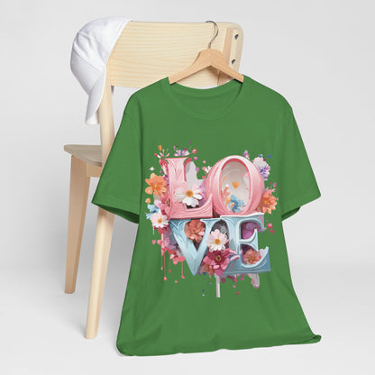 Natural Cotton Tee Shirt - Love Story Collection Printify