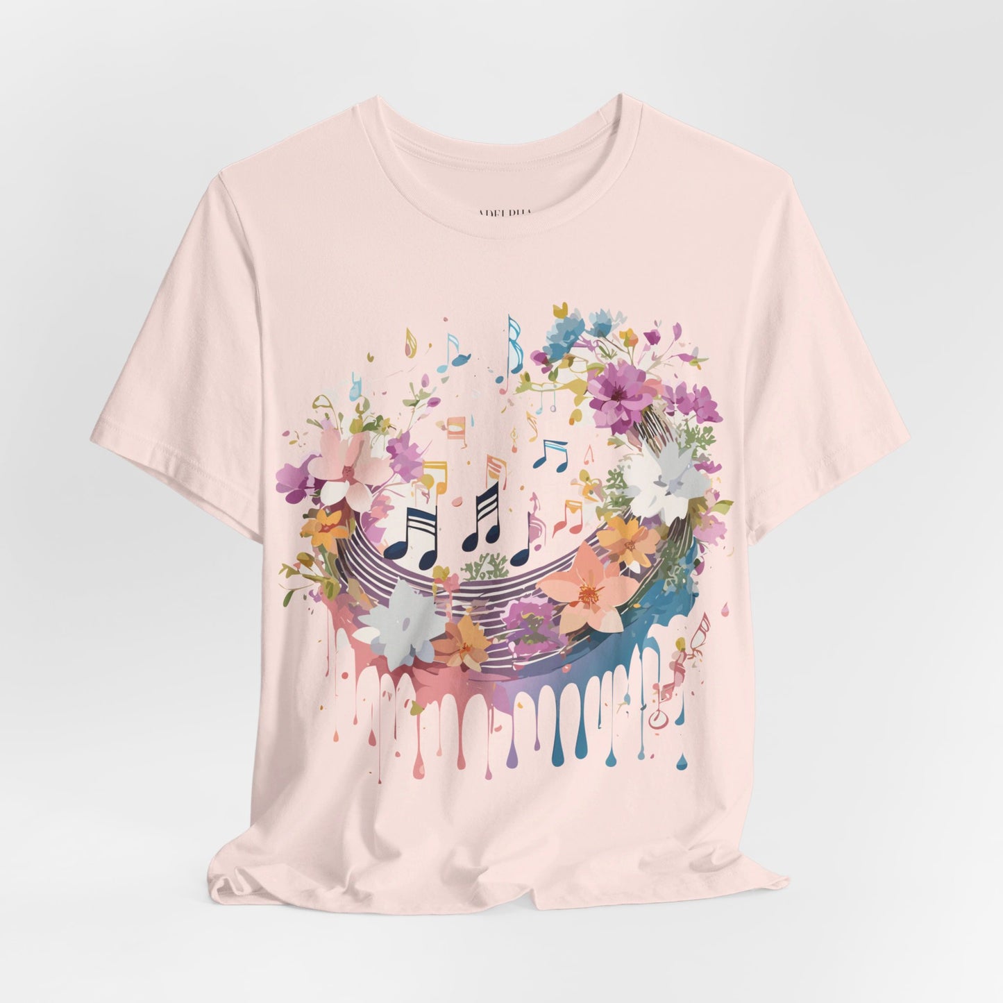 Natural Cotton Tee Shirt - Music collection