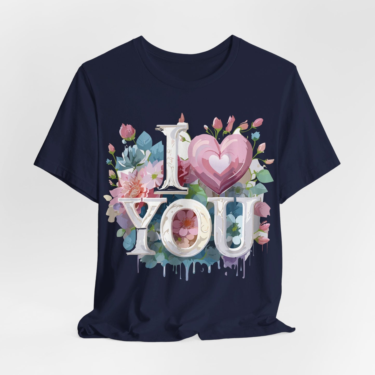 T-shirt en coton naturel - Collection Love Story