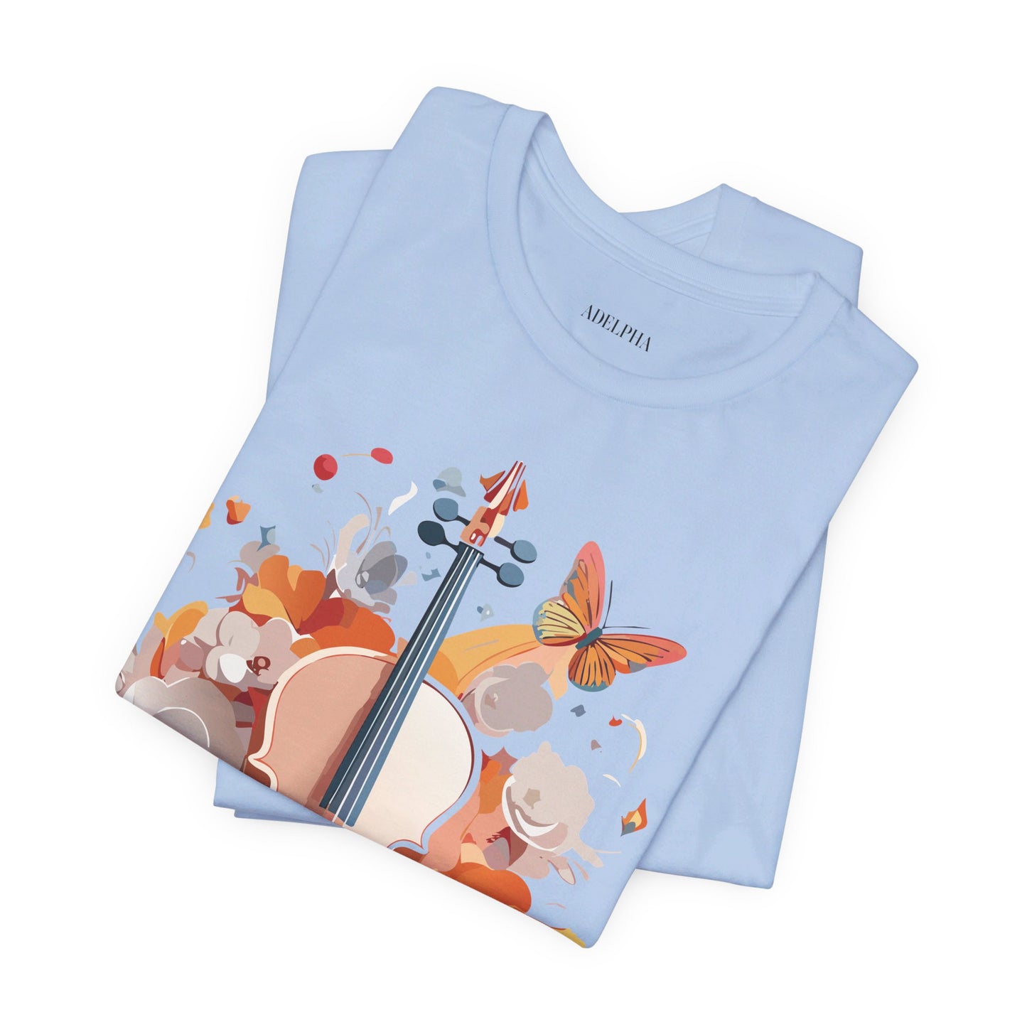 Natural Cotton Tee Shirt - Music collection