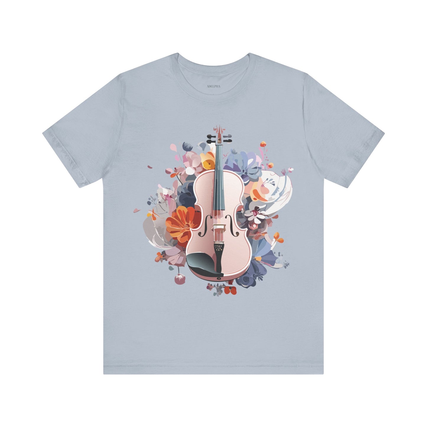 T-Shirt aus natürlicher Baumwolle – Musikkollektion