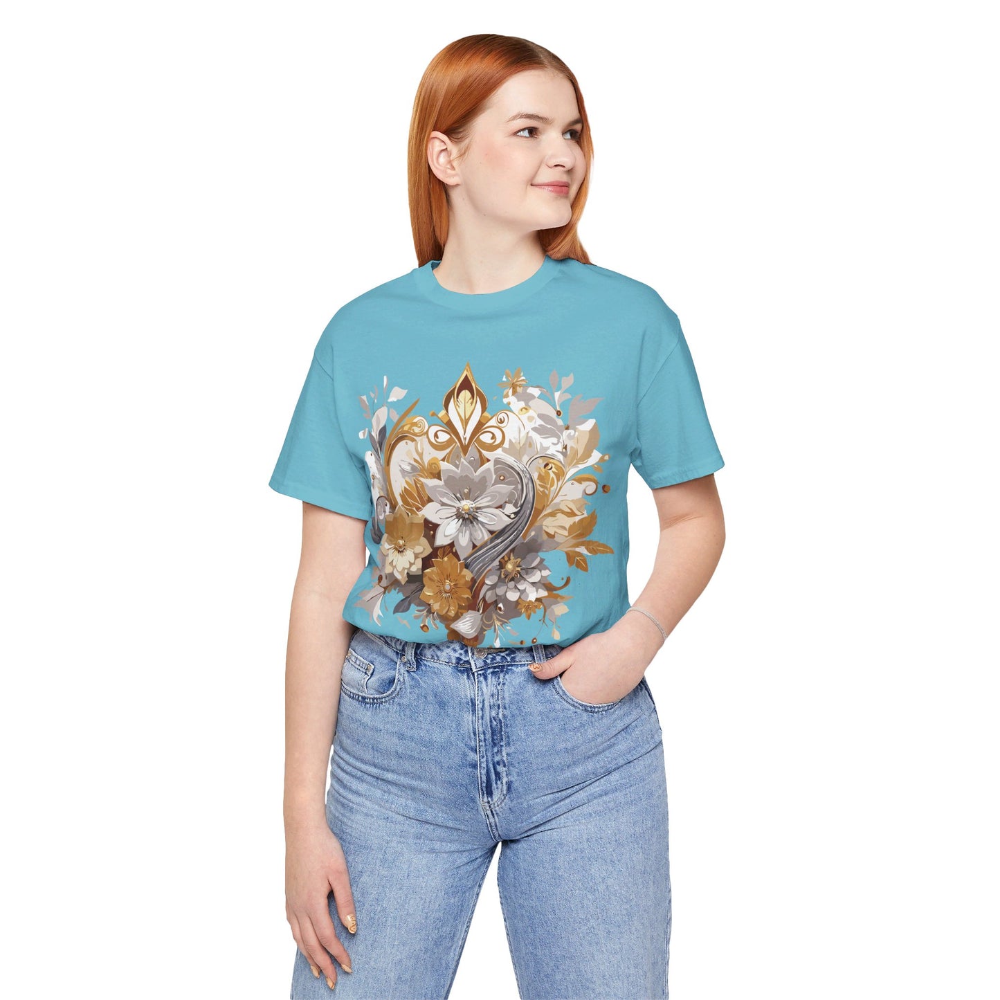 Natural Cotton Tee Shirt - Queen Collection