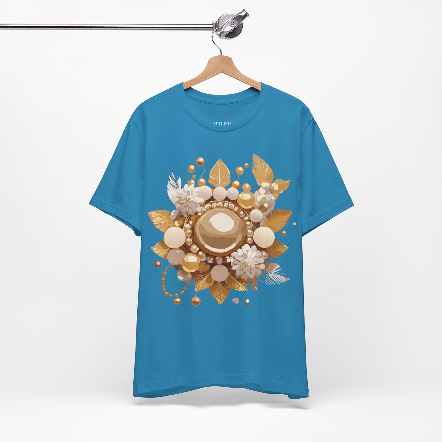 T-Shirt aus natürlicher Baumwolle – Queen Collection