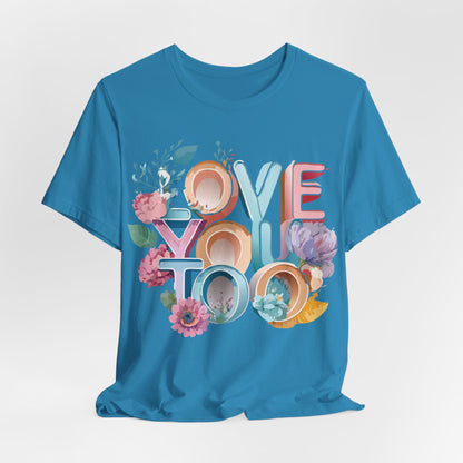 Natural Cotton Tee Shirt - Love Story Collection Printify