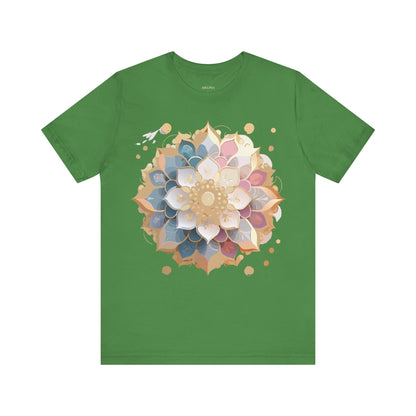 Natural Cotton Tee Shirt - Medallion Collection Printify