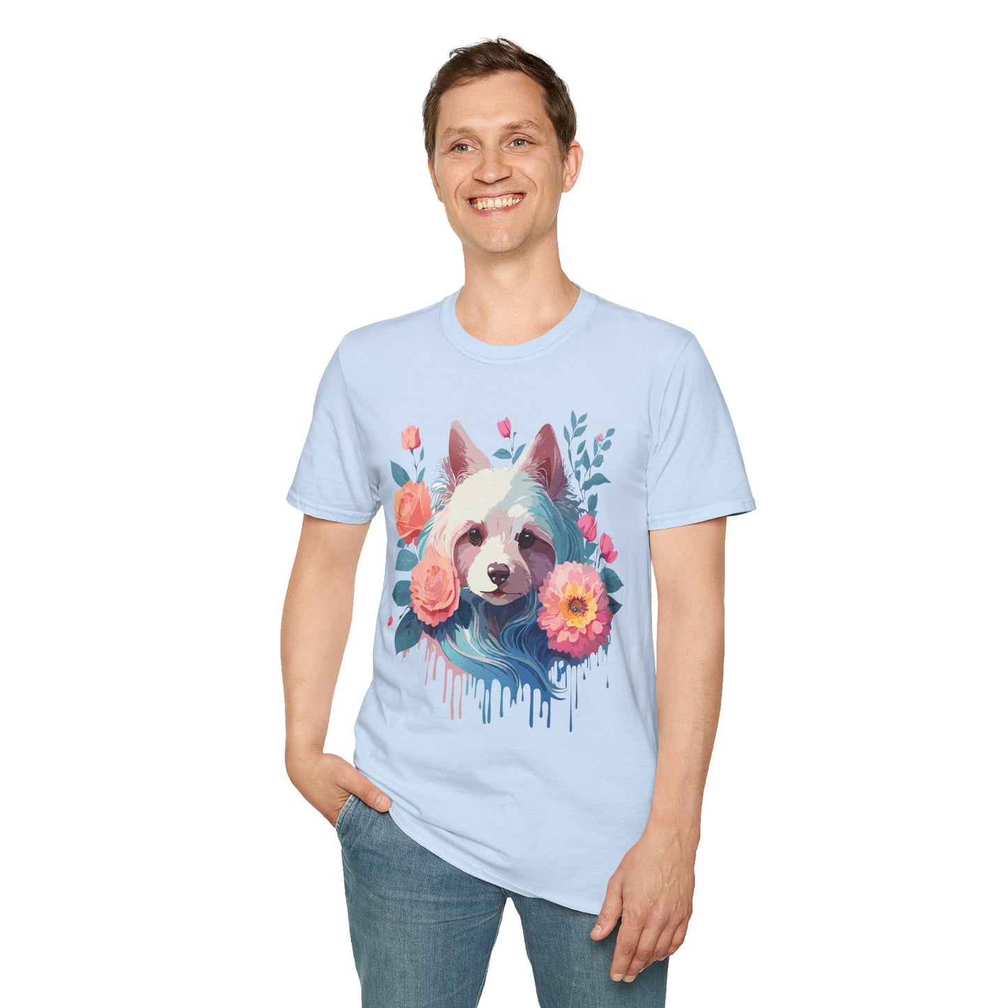 Dog Shirt, Shirt with Dog, Animal Tee, Shirt with Animals