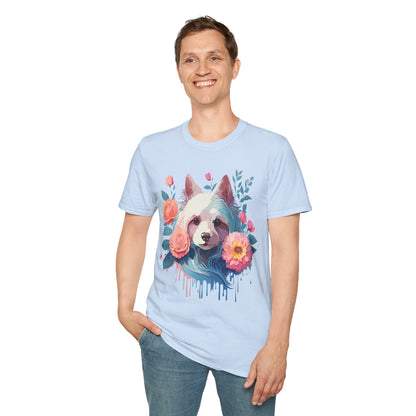 Dog Shirt Unisex Softstyle Cotton Tee Gildan 64000 With Animal Designs