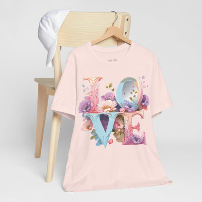Natural Cotton Tee Shirt - Love story Collection Printify