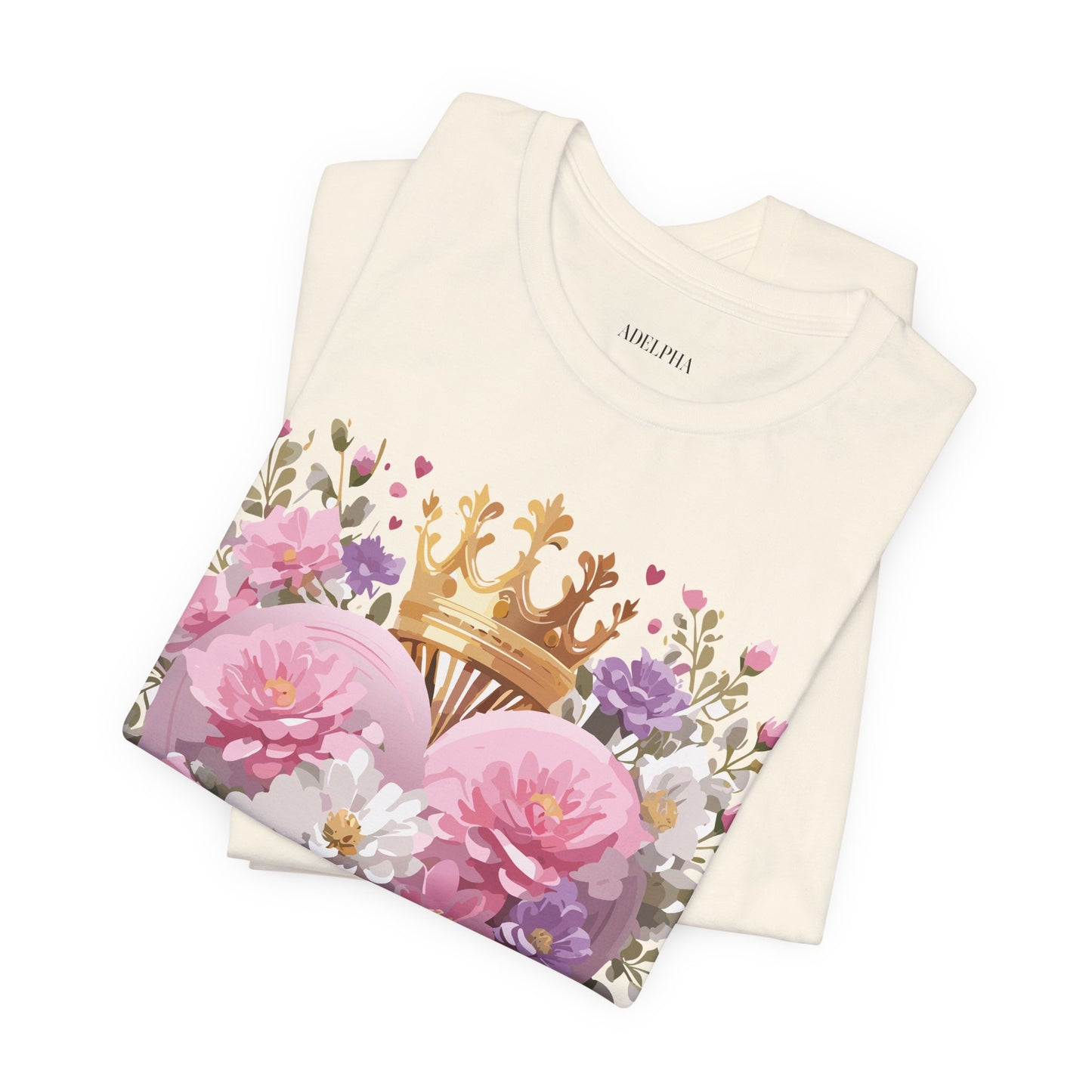 Natural Cotton Tee Shirt - Love story Collection