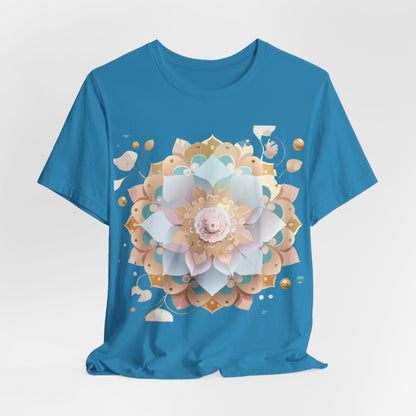 Natural Cotton Tee Shirt - Medallion Collection Printify