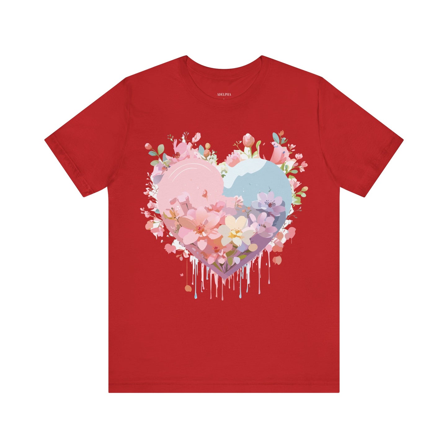 T-Shirt aus natürlicher Baumwolle – Love Story Collection