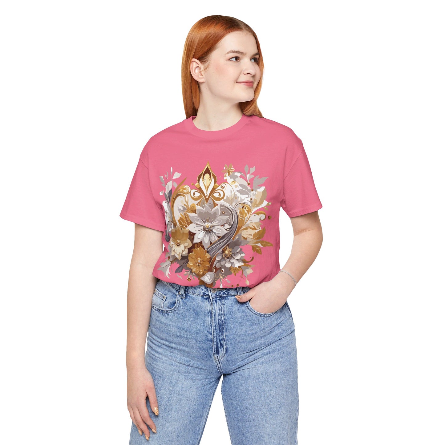 Natural Cotton Tee Shirt - Queen Collection