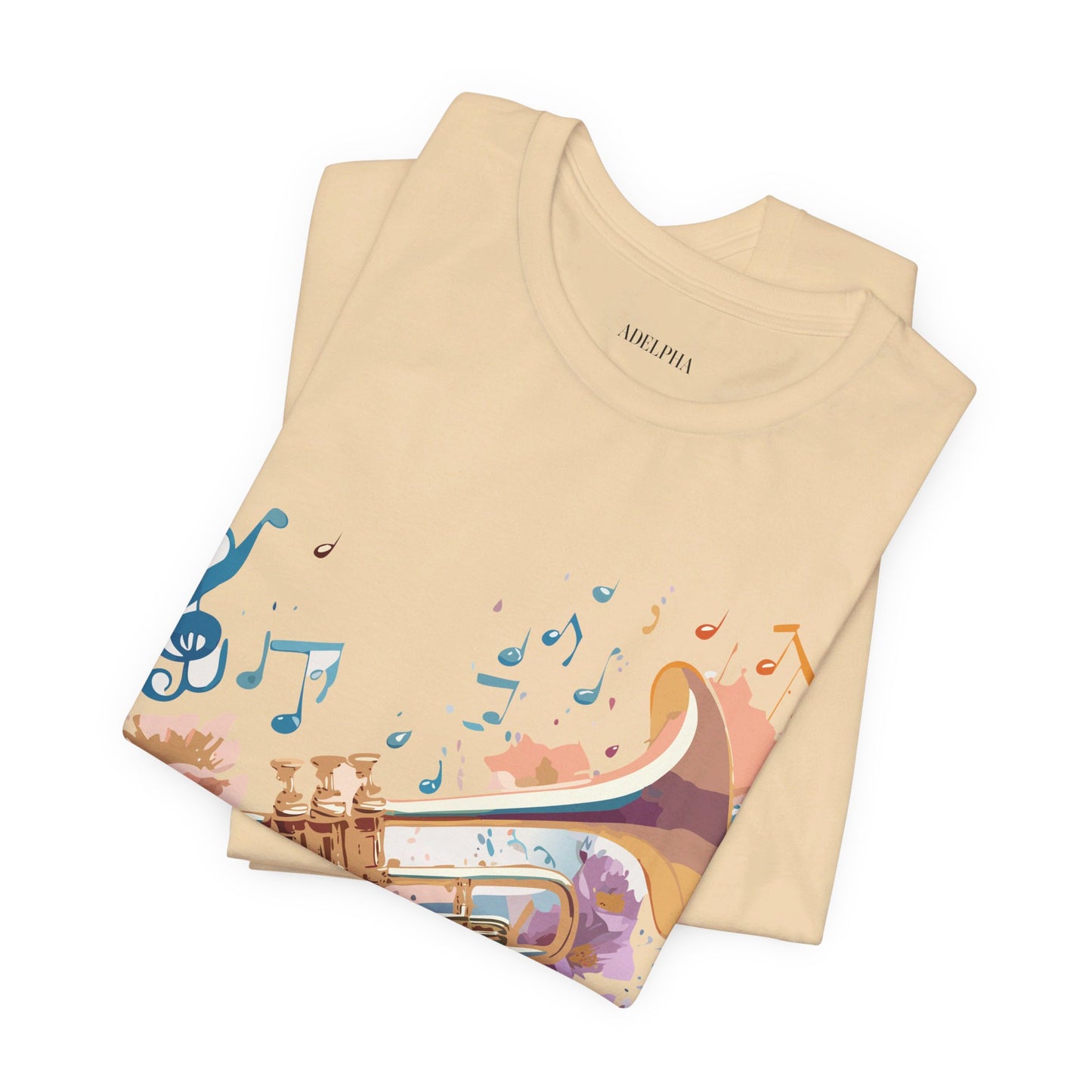 Natural Cotton Tee Shirt - Music collection