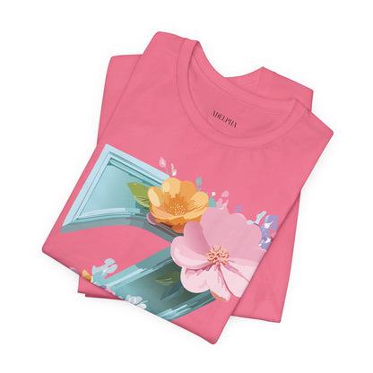 Natural Cotton Tee Shirt - Letters Collection - Z Printify