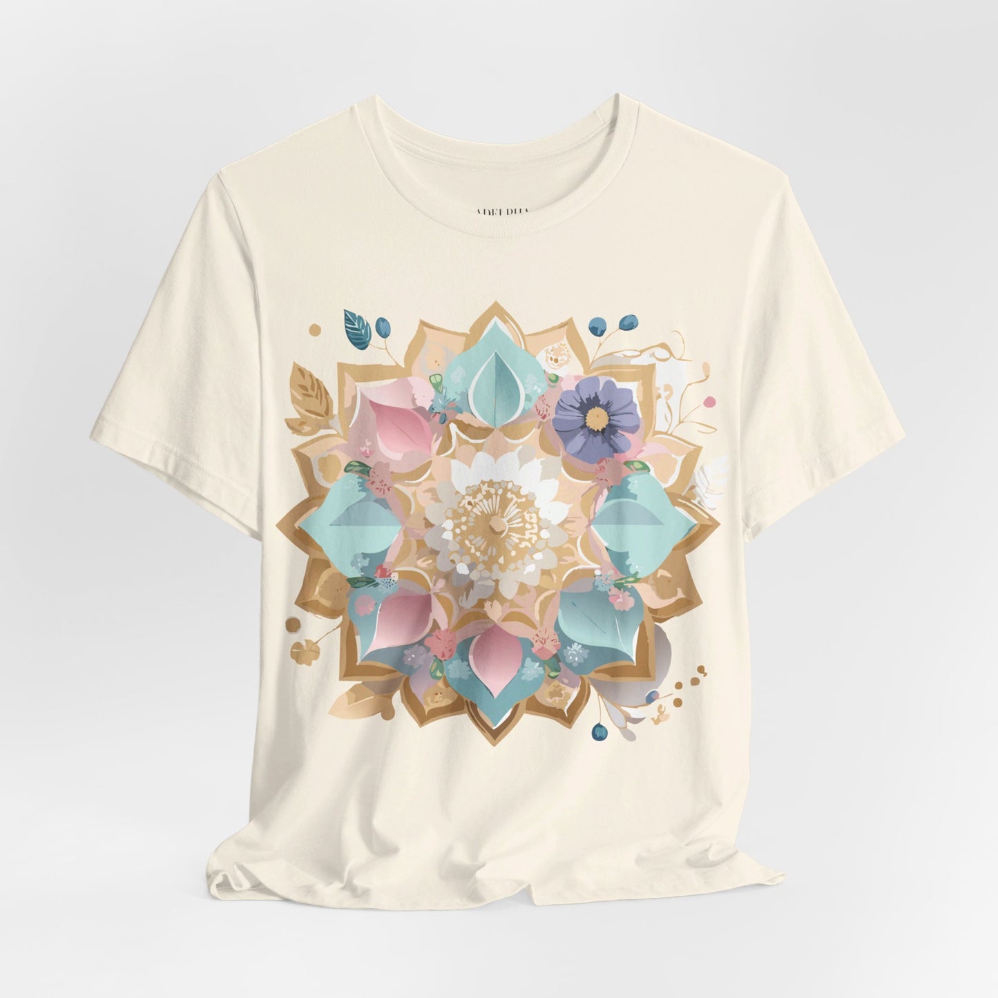 T-shirt en coton naturel - Collection Médaillon