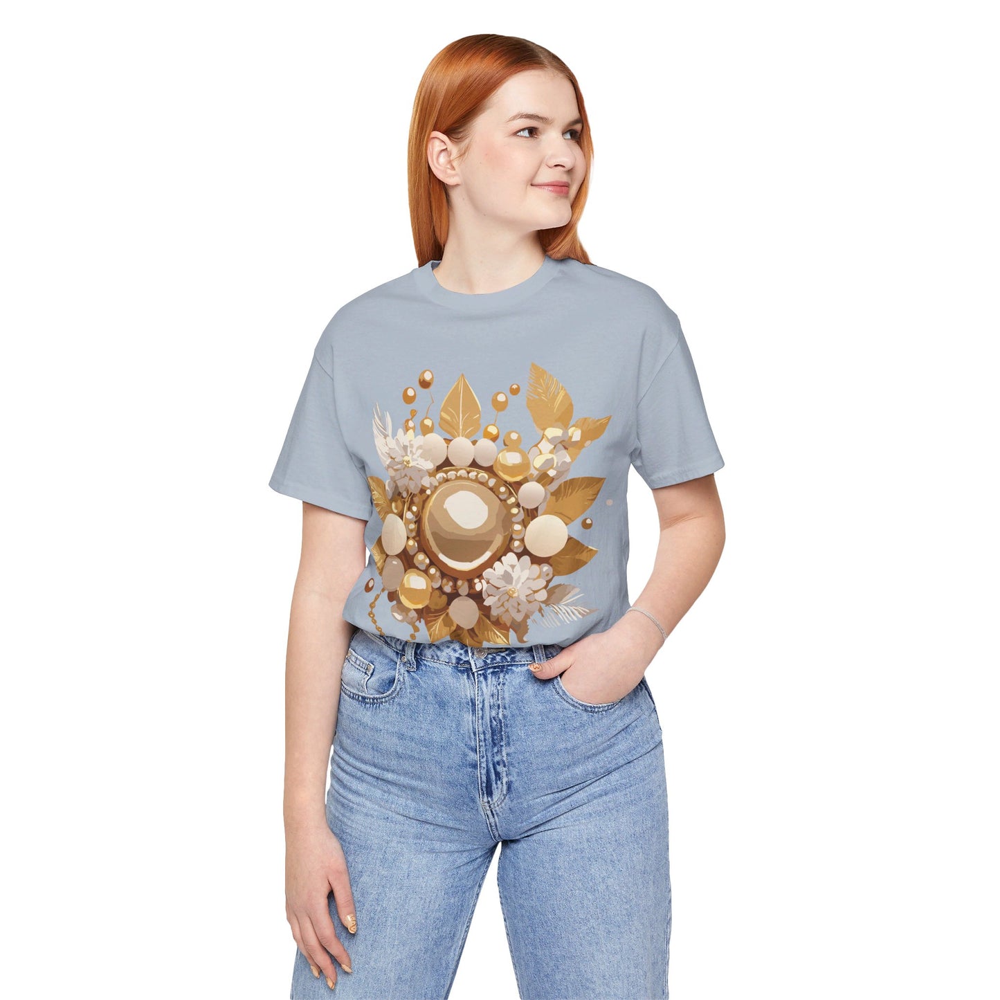 T-Shirt aus natürlicher Baumwolle – Queen Collection