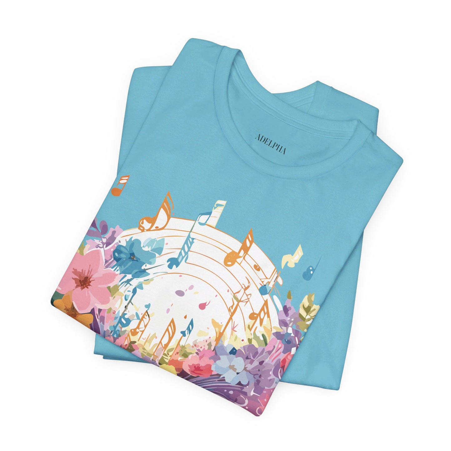 T-shirt en coton naturel - Collection Musique