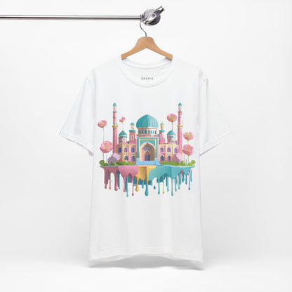 Natural Cotton Tee Shirt - Tashkent, Uzbekistan Printify
