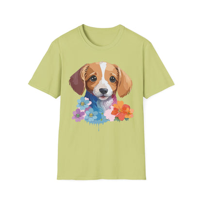 Unisex Dog Shirt Animal Graphic Tee Soft Cotton Gildan 64000