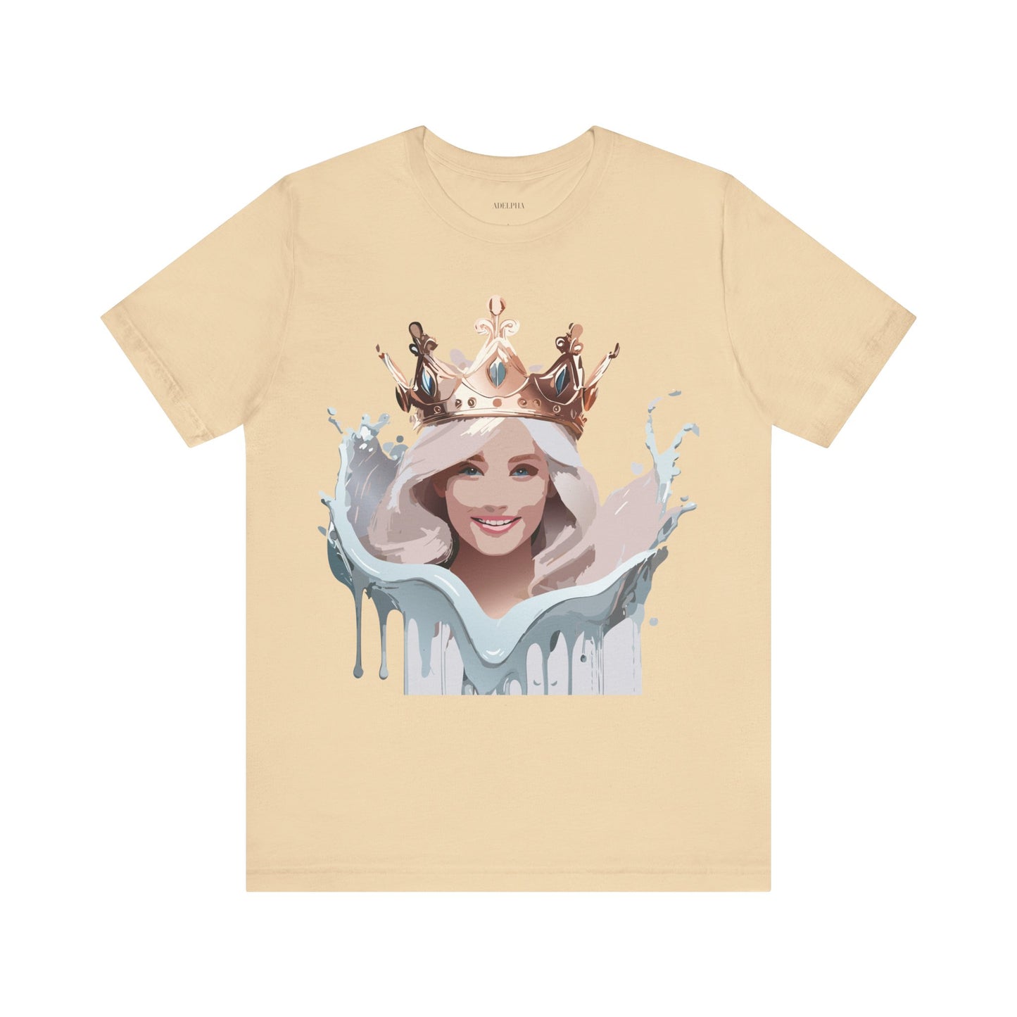 T-shirt en coton naturel - Collection Queen