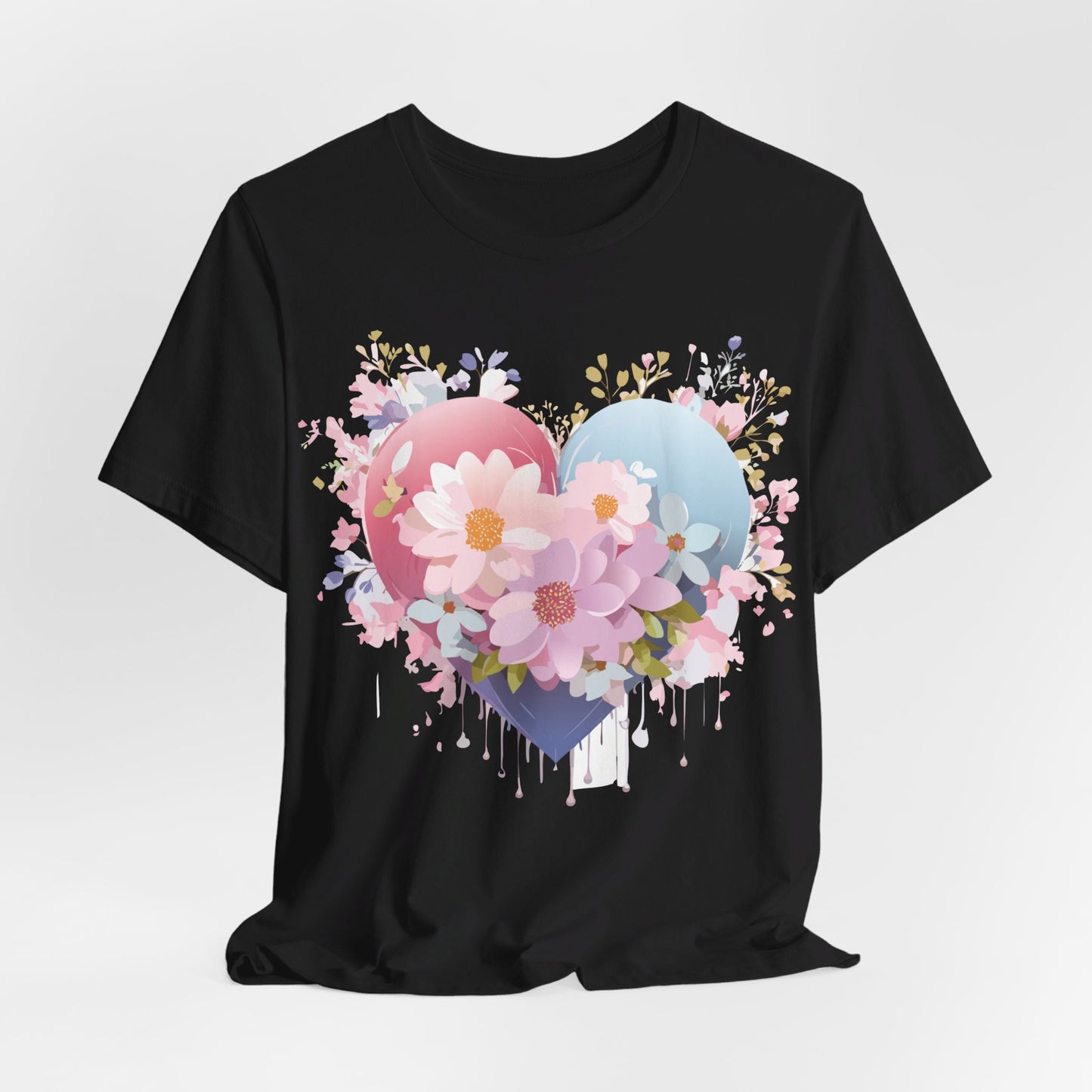 T-Shirt aus natürlicher Baumwolle – Love Story Collection