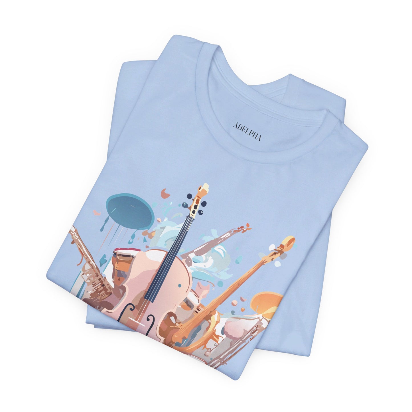 Natural Cotton Tee Shirt - Music collection