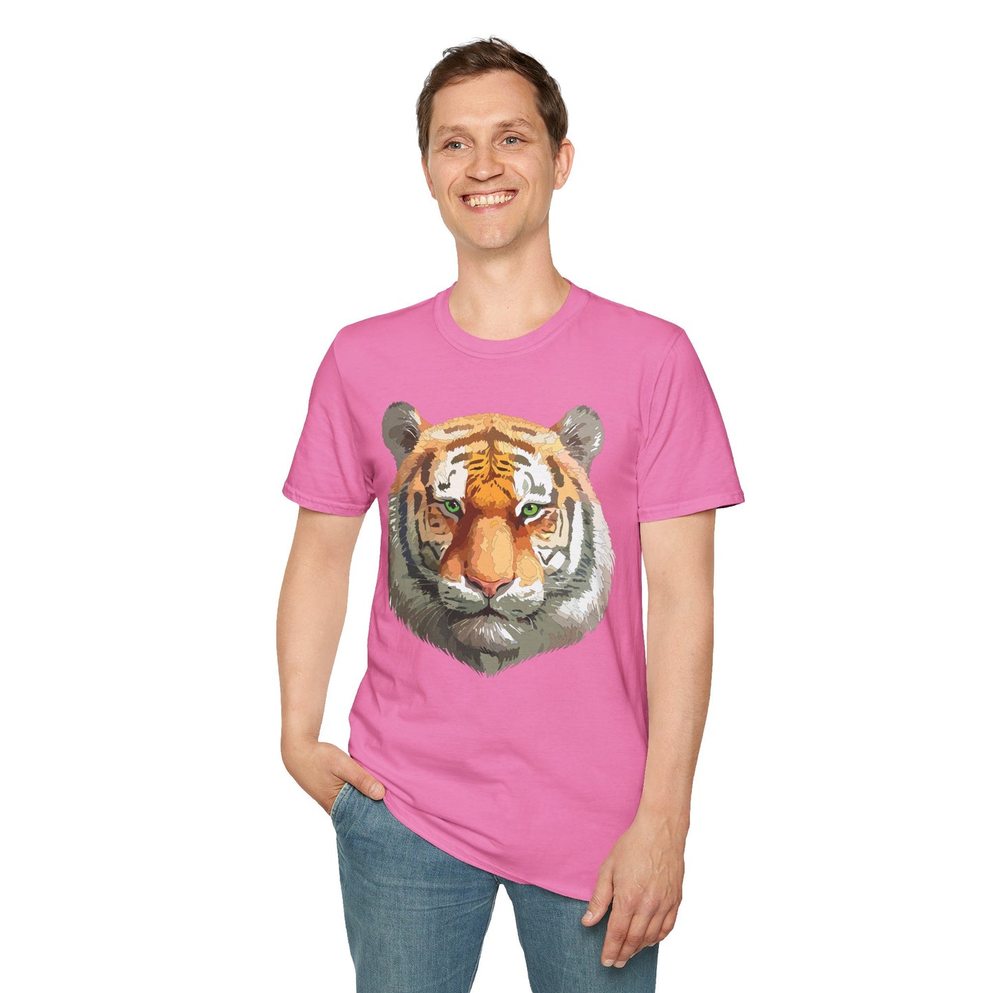 Tiger Shirt, Shirt with Tiger, Animal Tee, Shirt with Animals