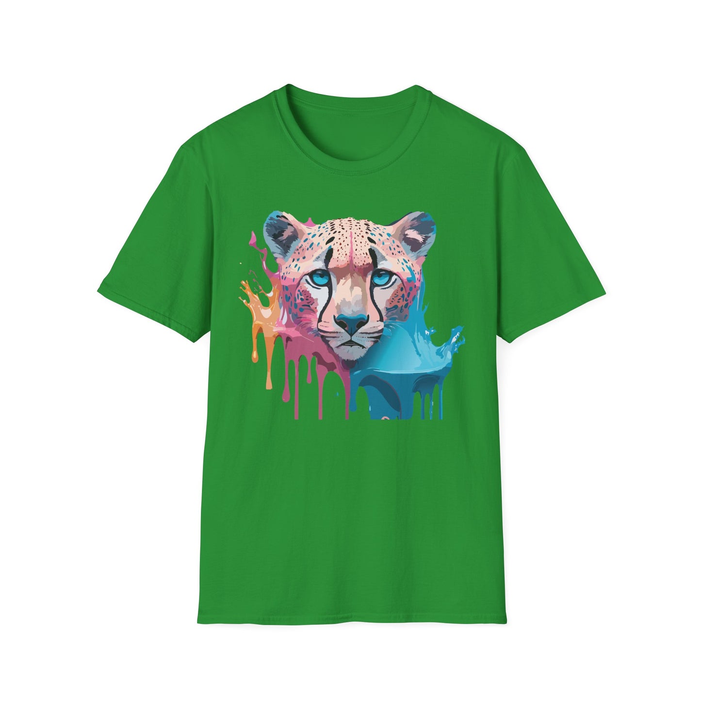 Cheetah Shirt, Shirt with Cheetah, Cheetah Tee, Shirt with Animals