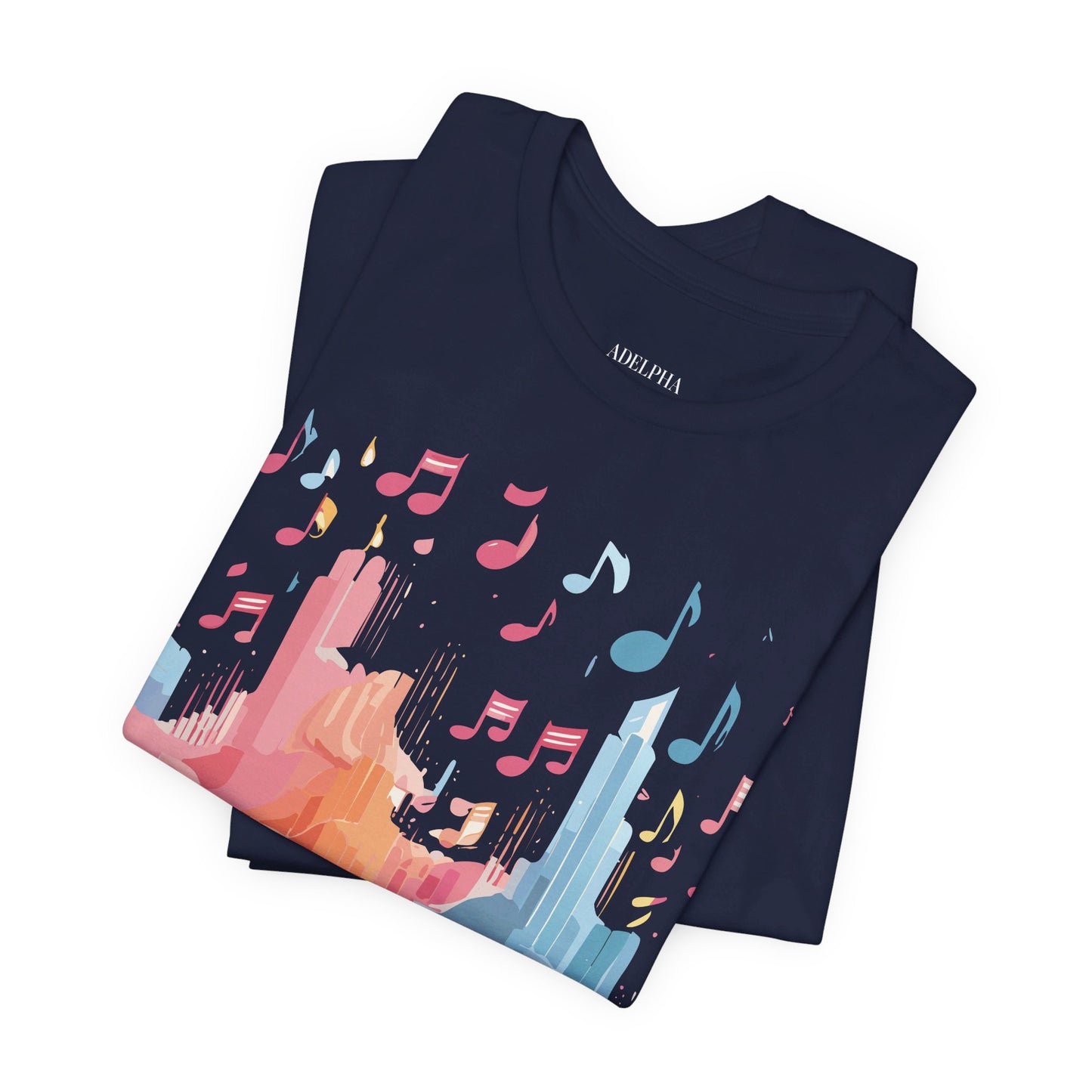 Natural Cotton Tee Shirt - Music Collection