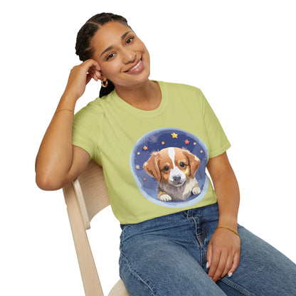 Unisex Gildan Softstyle 64000 Dog Shirt Tee Ring Spun Cotton
